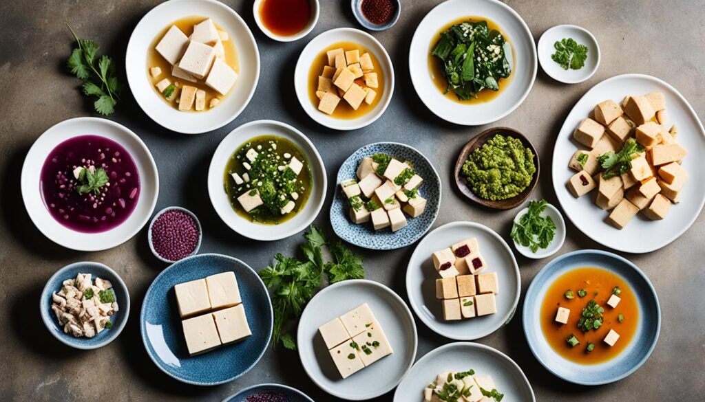 varieties of fermented tofu