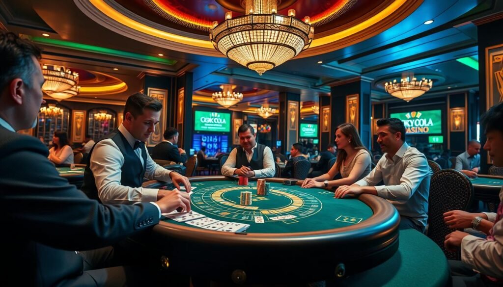Lucky Cola live casino games