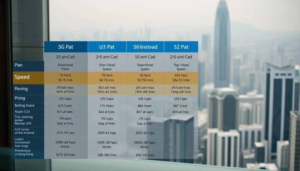 5G寬頻電信計劃比較 5G寬頻電信計劃比較