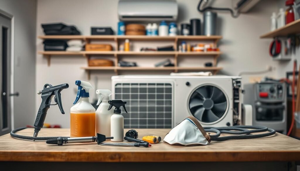 冷氣清洗準備工作